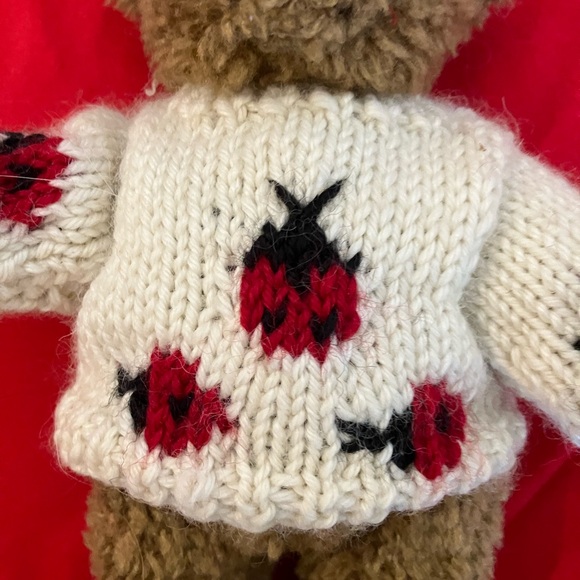 Boyd’s Bear ladybug sweater - Picture 3 of 6